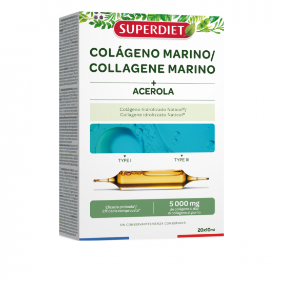 SUPERDIET TENGERI KOLLAGÉN IVÓAMPULLA - 20X10ML SUPERDIET TENGERI KOLLAGÉN IVÓAMPULLA - 20X10ML
